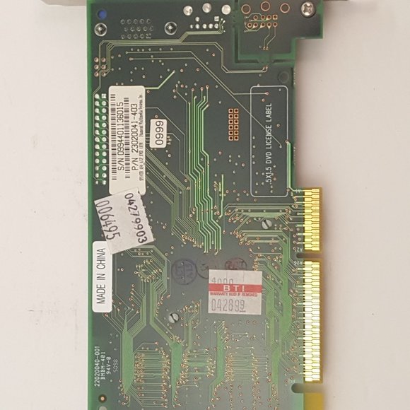 Diamond Multimedia ( SiS 6326 ) Speedstar A50 8MB AGP Video Card 23020041-403 - Picture 3 of 11